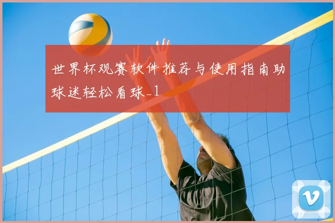 世界杯观赛软件推荐与使用指南助球迷轻松看球_1